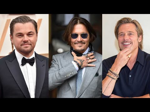 Johnny Depp, Brad Pitt y Leonardo DiCaprio